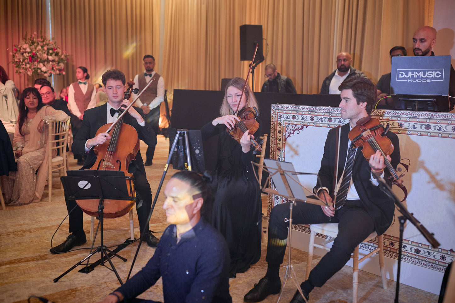 String Quartet, Tabla & Harp - 6 players
