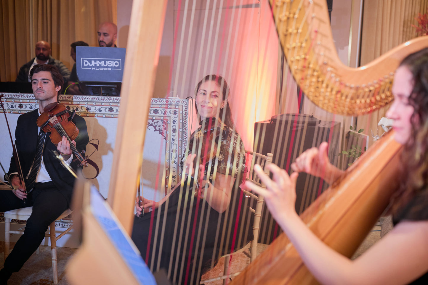 String Quartet, Tabla & Harp - 6 players